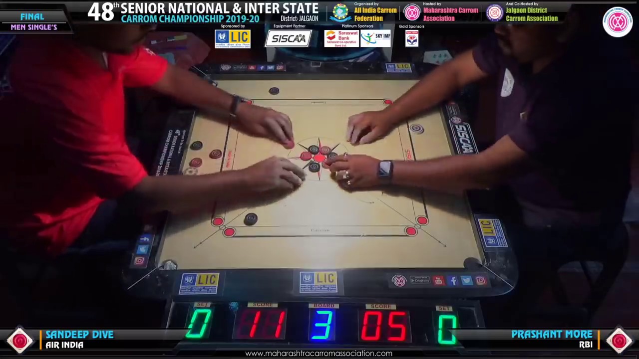 MCA LIVE: FINAL (MS) | PRASHANT MORE (RBI) VS SANDEEP DIVE (AIR INDIA)