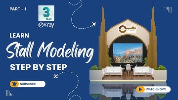 Stall Modeling in 3ds Max in Just 20 Minutes | Step-by-Step Tutorial PART- 1 #3dsmax #3danimation