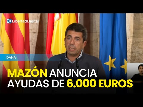 La declaración institucional completa de Mazón para anunciar las ayudas por la DANA