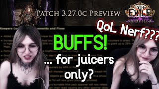 Poe 3.27 Buff Patch... But Its Kinda Weird?