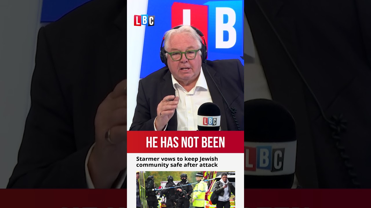 'This lies with Keir Starmer:' Nick Ferrari on the Manchester synagogue attack