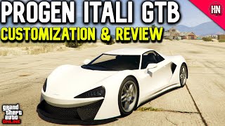 Progen Itali Gtb Customization & Review Gta Online