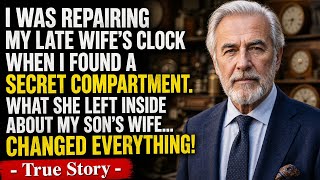 My Late Wife Left a Secret in Her Old Clock—What I Found About My DaughterinLaw Destroyed Everything