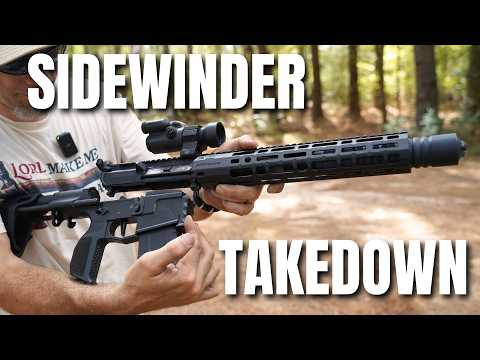 Fastest Takedown AR: X-Ordnance X1-15 Sidewinder