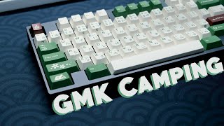 GMK Camping R2 Unboxing with Typing Test on Matrix 1.2OG keyboard | Lubed Marshmallow switches