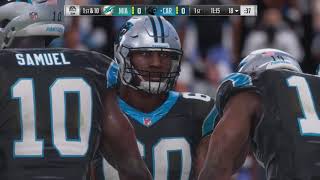 Madden NFL 18 - Miami Dolphins vs Carolina Panthers