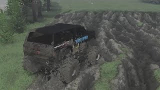Spintires Mods - SOD K5 Mud Bogger at the Poligon Map