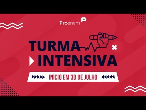 📣 VENHA PARA TURMA INTENSIVA E ARRASE NO ENEM 2018! enem descomplica 2019