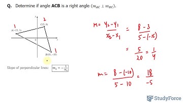 📚 How to determine if two lines are perpendicular
