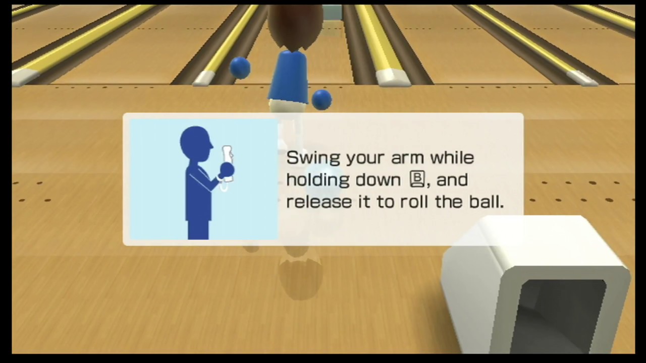 Wii Sports Bowling Training Gameplay YouTube