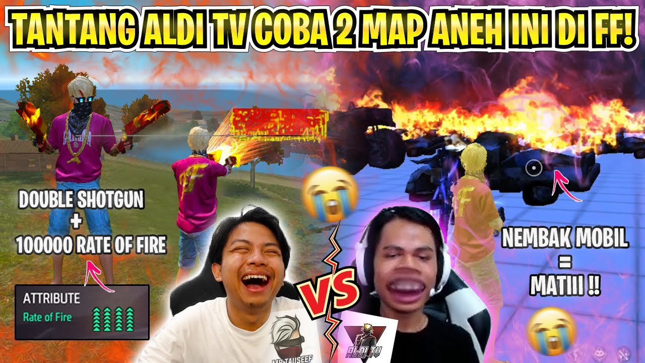 TANTANG ALDI TV COBA 2 MAP ANEH INI DI FF BUG DOUBLE SG 2 1000 RATE tantang-aldi-tv-coba-2-map-aneh-ini-di-ff-bug-double-sg-2-1000-rate