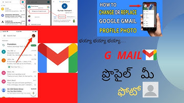 How To Change GMail Profile Picture On Android//TELUGU TECH FROM ANDHRA