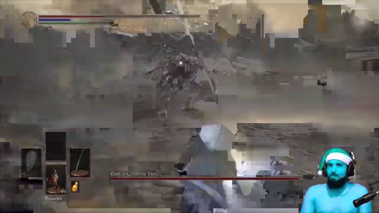 Smzinho x Gael "Essa capa é uma desgraça" - Dark Souls 3 NG+7