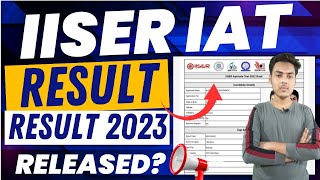 iiser iat result 2023 | iiser aptitude test result 2023 | mahir academy