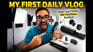 MY FIRST DAILY VLOG ❤️ | Finally Bought a Mic for YouTube!