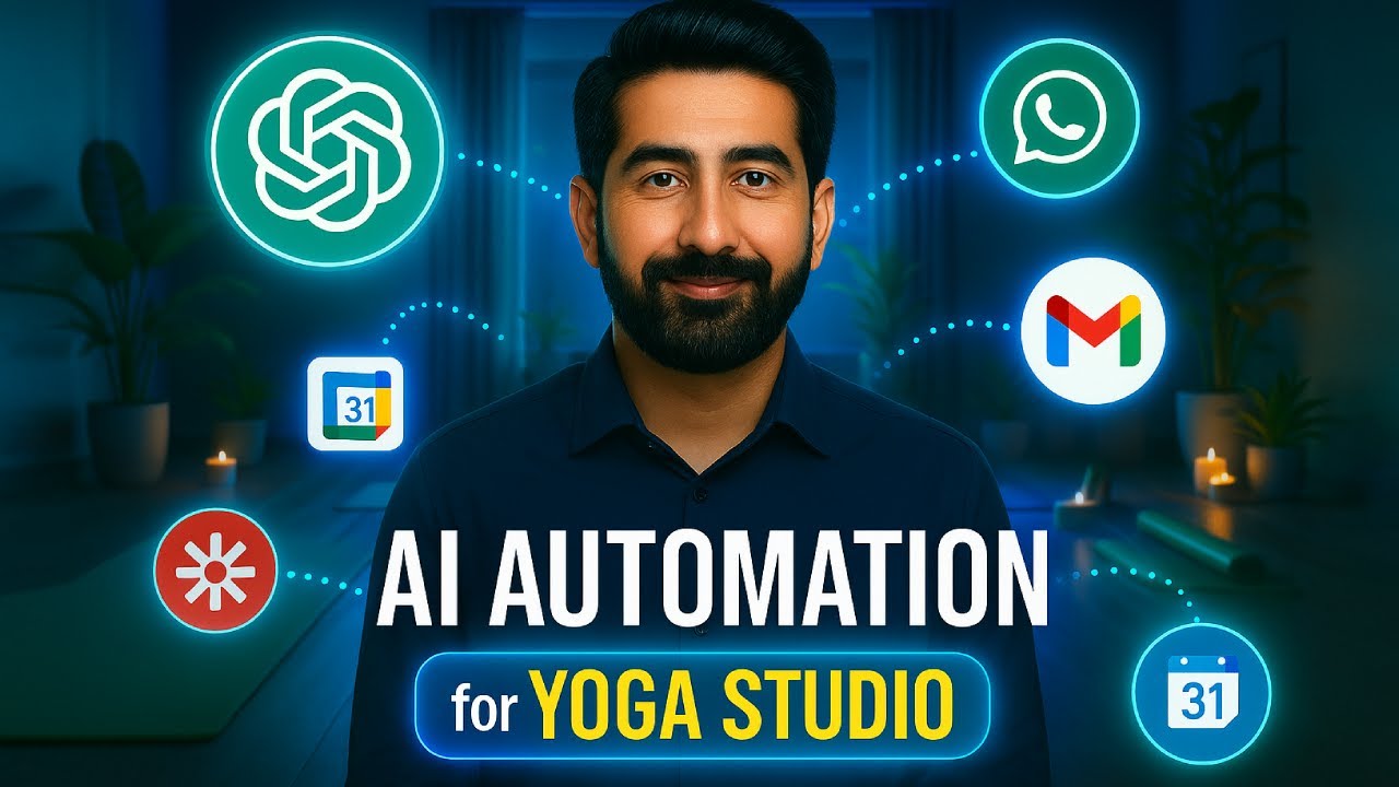 Boost Your Yoga Studio Efficiency with AI Automation | Step-by-Step Workflow 2025