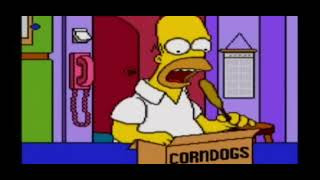 Gameover animation virtual bart, 1995 sega general