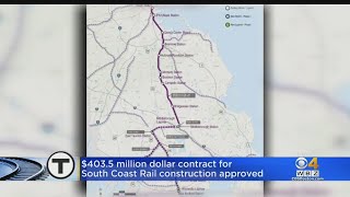 MBTA Approves Contract To Build Main Line Of South Coast Rail