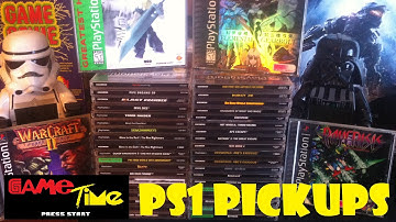 Classic Game Pickups #1 | Awesome Score of PS1 Games w/GameTime