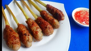 Cách làm THỊT HEO BỌC SẢ CHIÊN thơm phức - Món Ăn Ngon