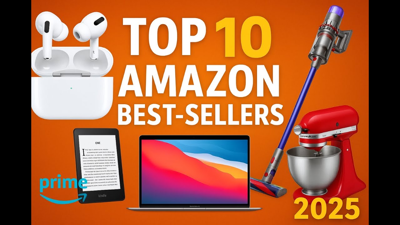 Top 10 Best-Selling Amazon Products Over $100 in 2025!