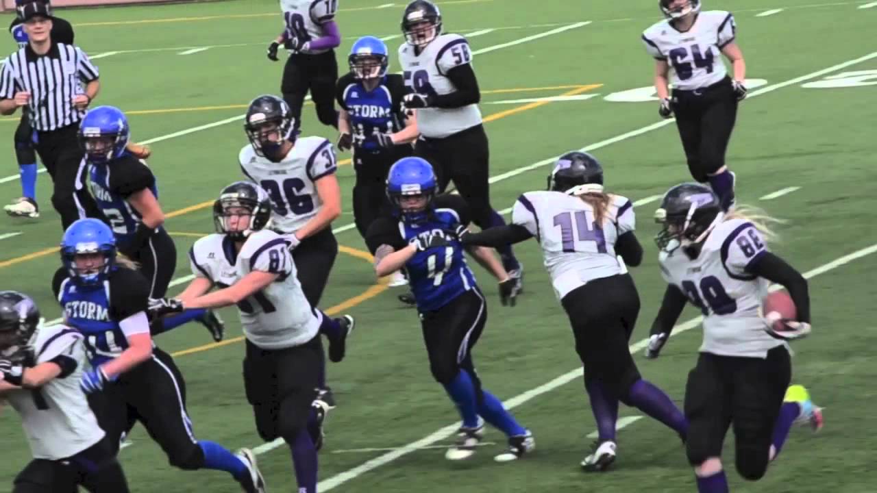 Lethbridge Steel vs Edmonton Storm Football Highlights YouTube