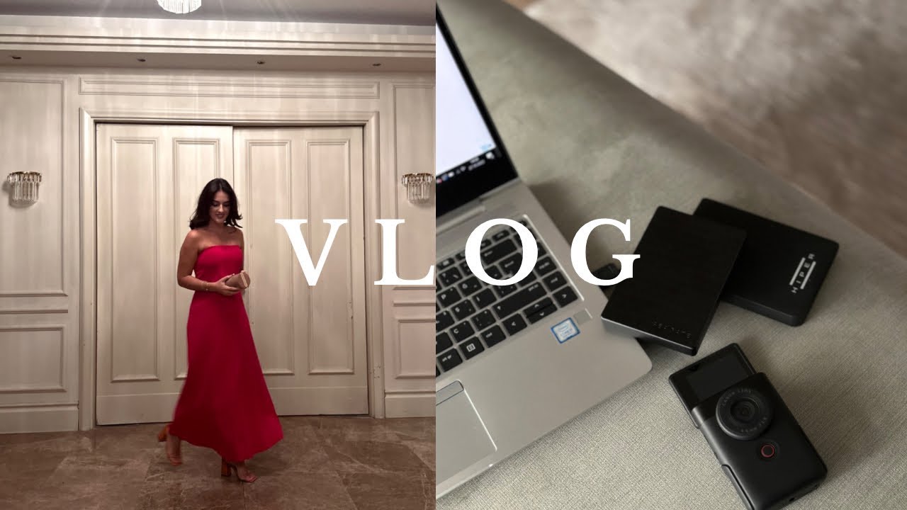 VLOG. Bursa’da düğündeyiz. Yeni kamera. Giyinme odası turu.