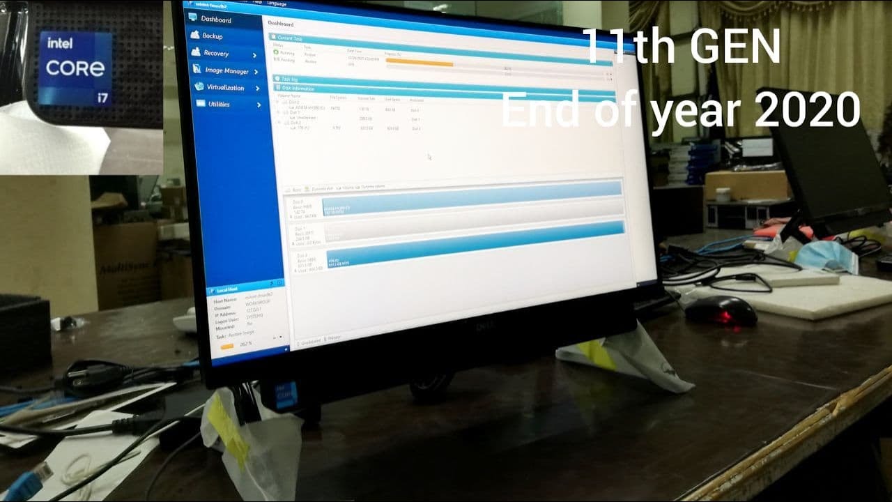 Review Upgrade Hard Drive Dell All In One Inspiron 5400 11th Gen Inbox End Of Year Youtube
