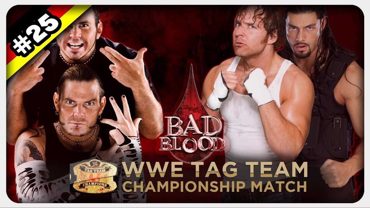 WWE 2K16 Hardy Boyz vs The Shield