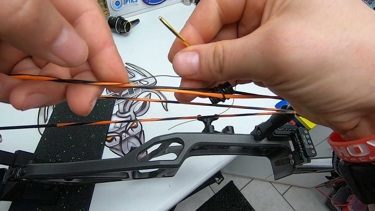 Peepsight einbinden MW Archery Style