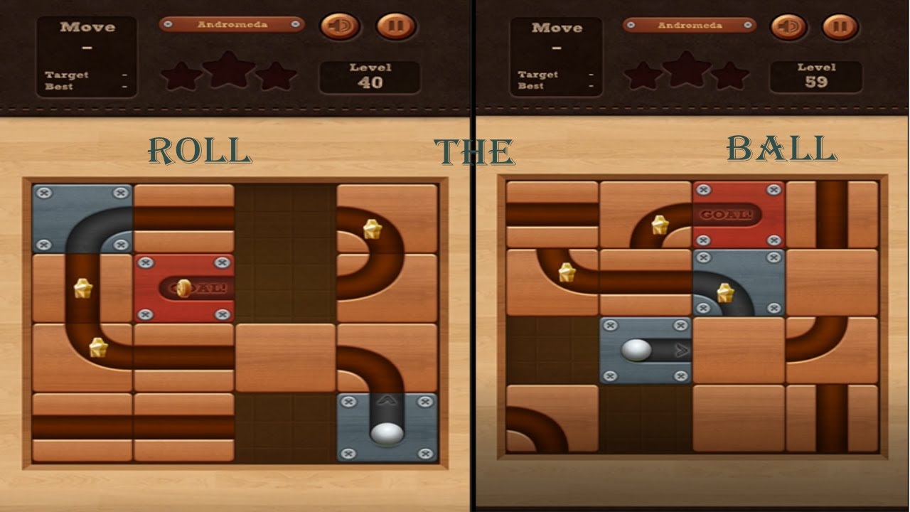 Roll the Ball(R) - slide puzzle|1-60 level with 3 star | play store ...