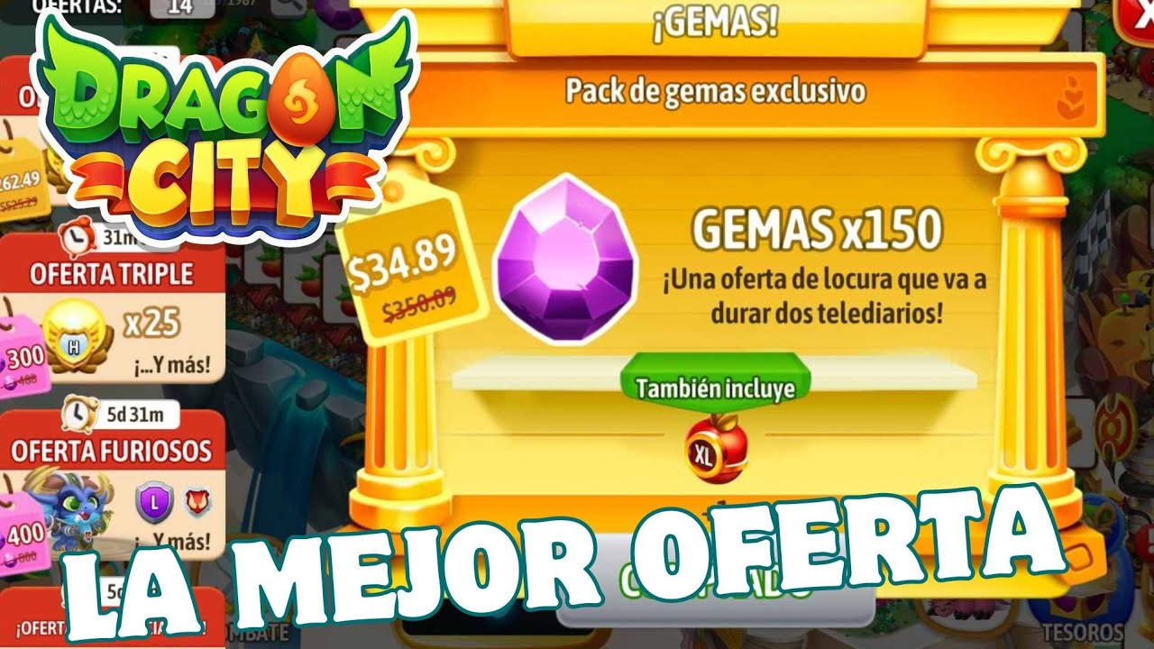 💥EL PAY TO WIN CON GEMAS FREE💥GEMAS GRATIS- DRAGON CITY - YouTube