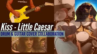 Kiss - Little Caesar Drum Cover & Guitar Cover Collaboration screenshot 3
