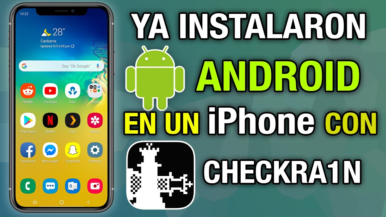 Checkra1n SE ACTUALIZA para INSTALAR ANDROID en los iPhone 😱