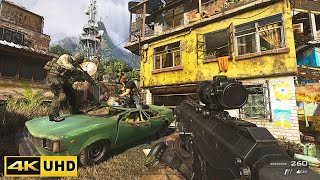 Task Force 141 Favela Firefight - Modern Warfare 2 Remastered - 8K