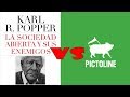La paradoja de la Tolerancia según Karl Popper - Pictoline se equivoca (y Wikipedia tambien)