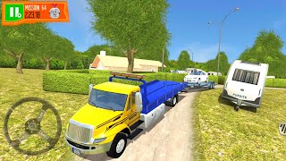Tow Truck Driving in Camper Van Beach Resort - #9 Android iOS Gameplay | Truck Games to Play screenshot 3