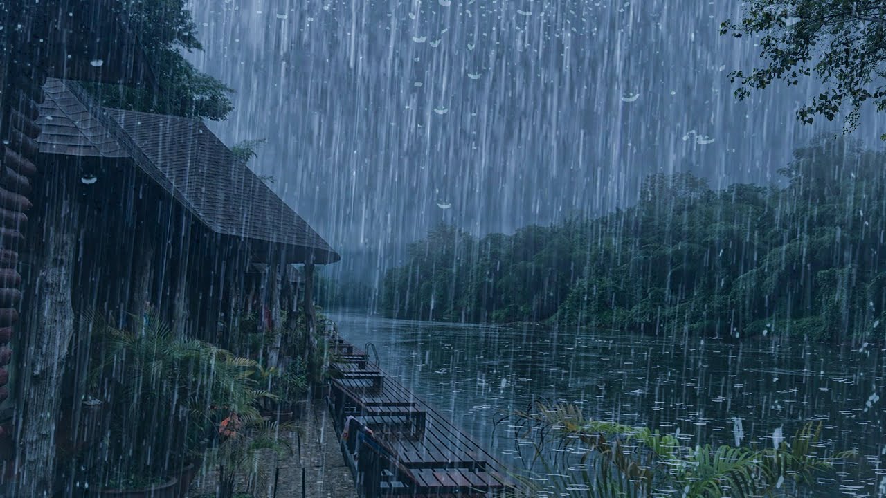 Maravilloso Sonido de Lluvia para Dormir en 12 Minutos - Lluvia