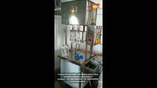 Semi automatic 4 Head Gravity Filler