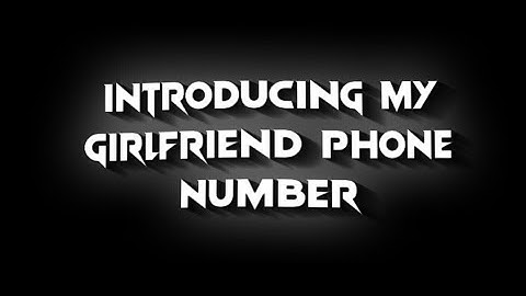 Introducing My Girlfriend Phone Number | Tie Me Down [ Remix ] Alight Motion Preset 🔰