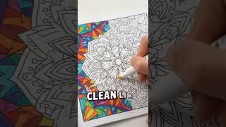 Custom AI Coloring Pages: Personalized Illustrations for Stress Relief & Creative Play #shorts