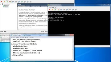 VMware vSphere 5.5 Nested Virtualization - vSphere Parameter and Router