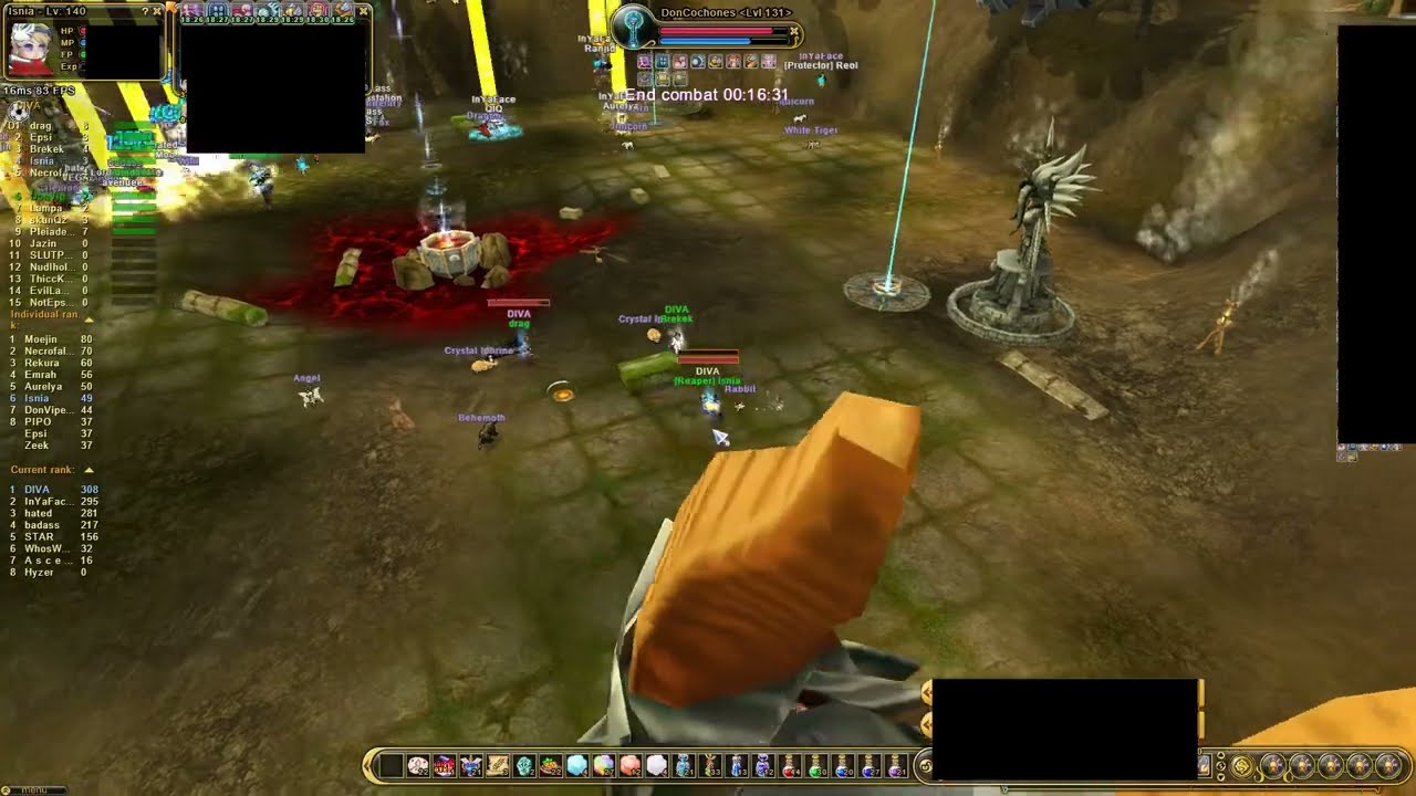 Flyff Universe Siege Totemia Isnia PoV 11/12/2022