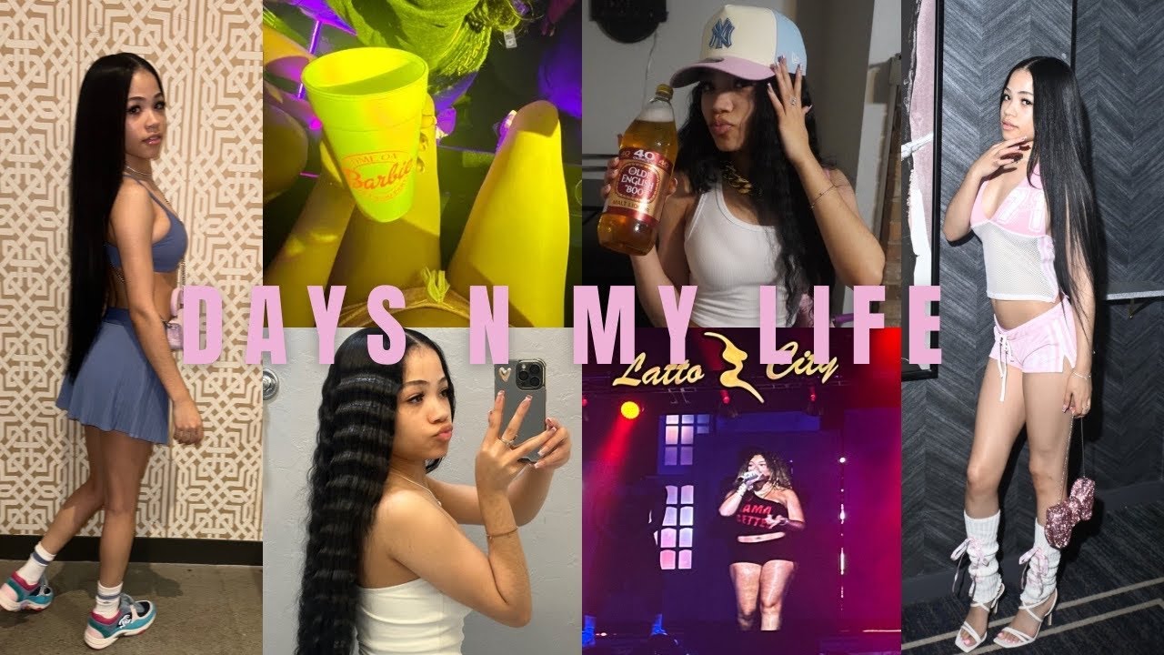 vlog: days in my life (birthday bash, ninas birthday, freaknik party, movies, & more!)