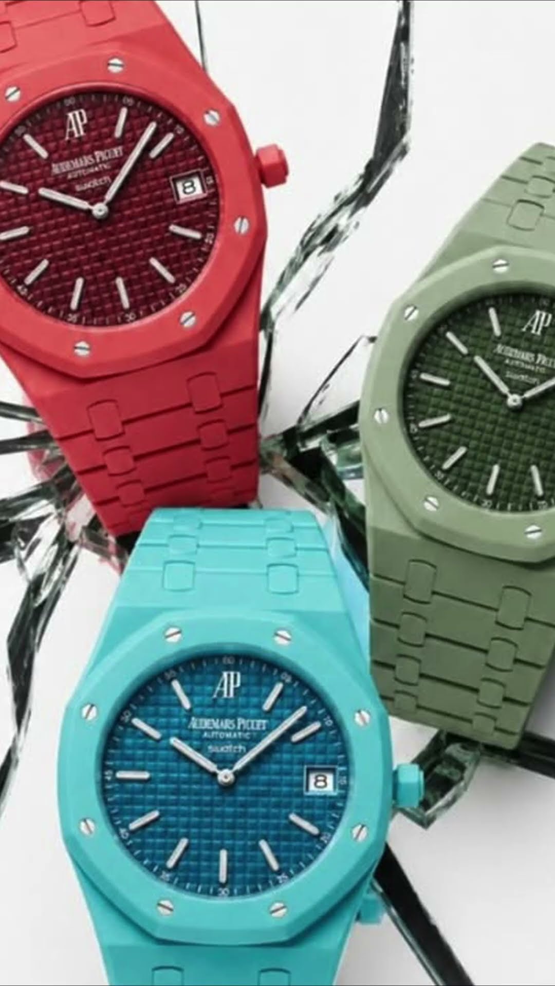 The New Swatch AP Royal Oak has been revealed!! - YouTube