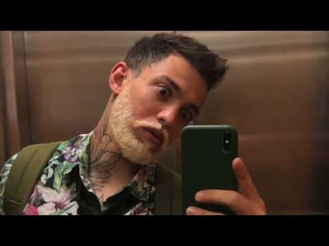 como descolorir a barba