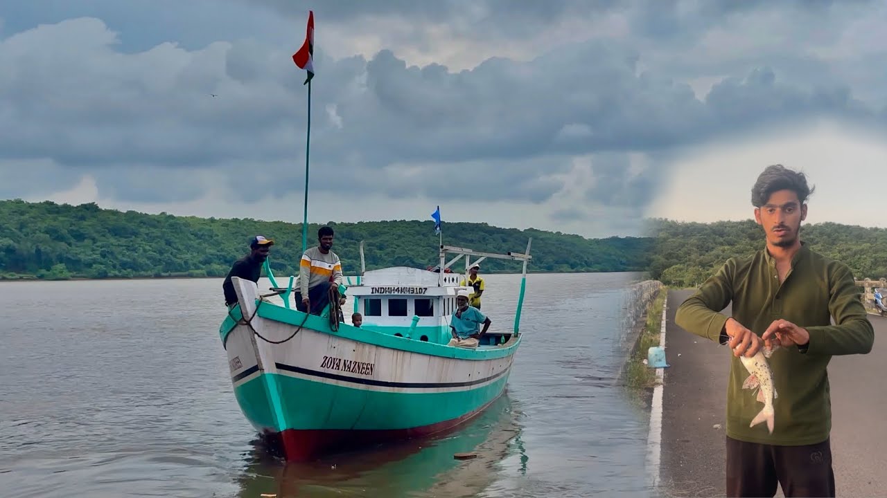 We bought a boat 🛥️ and fishing from bridge || ​⁠
