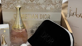 CHRISTIAN DIOR J’ADORE EAU DE PARFUM UNBOXING  with  SPECIAL GIFTS