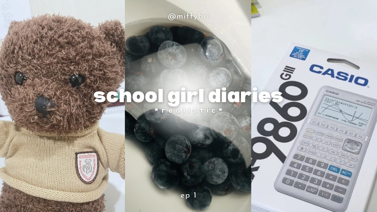 schoolgirl diaries ep.1 | studying, gaming, stationery haul