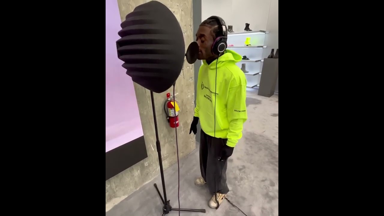 Lil Uzi Vert Wearing All Balenciaga In Balenciaga Recording A Song About Balenciaga🐐🔥